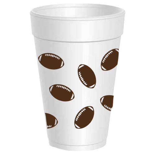 Sassy Cups - Football Wrap - 10 pack