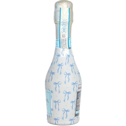 Beau Bottles Blue Bows - MINI Prosecco Collection - Set of Six Wraps