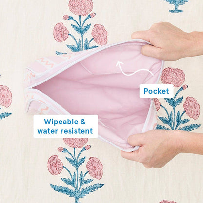 Small Patterned Toiletry Bag
