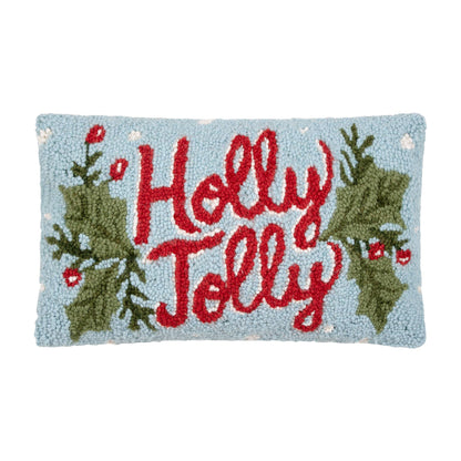 Holly Joy Hook Pillow