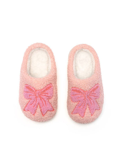 Indoor / Outdoor Slippers - Kids - Pretty Bows - Pink
