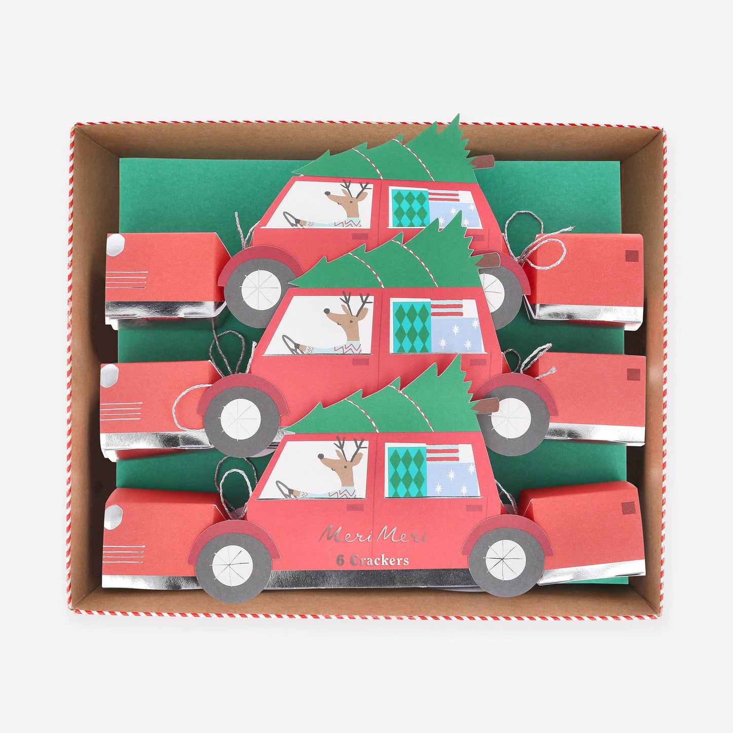 Meri Meri - Reindeer In Car Crackers