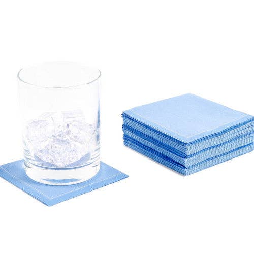 Sea Blue 1/4 Fold Cocktail - 30x