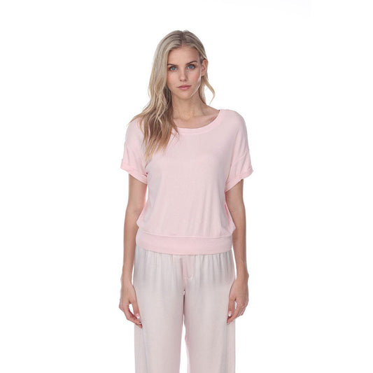 Mac Rib Knit Short Sleeve Tee