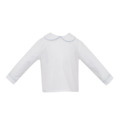 Blue Corduroy Geo Longall Set