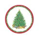 Christmas Tree - Salad/Dessert Plates