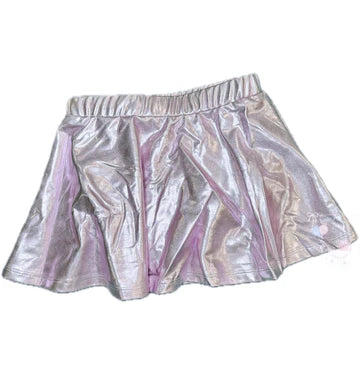 Metallic Lavender Skirt