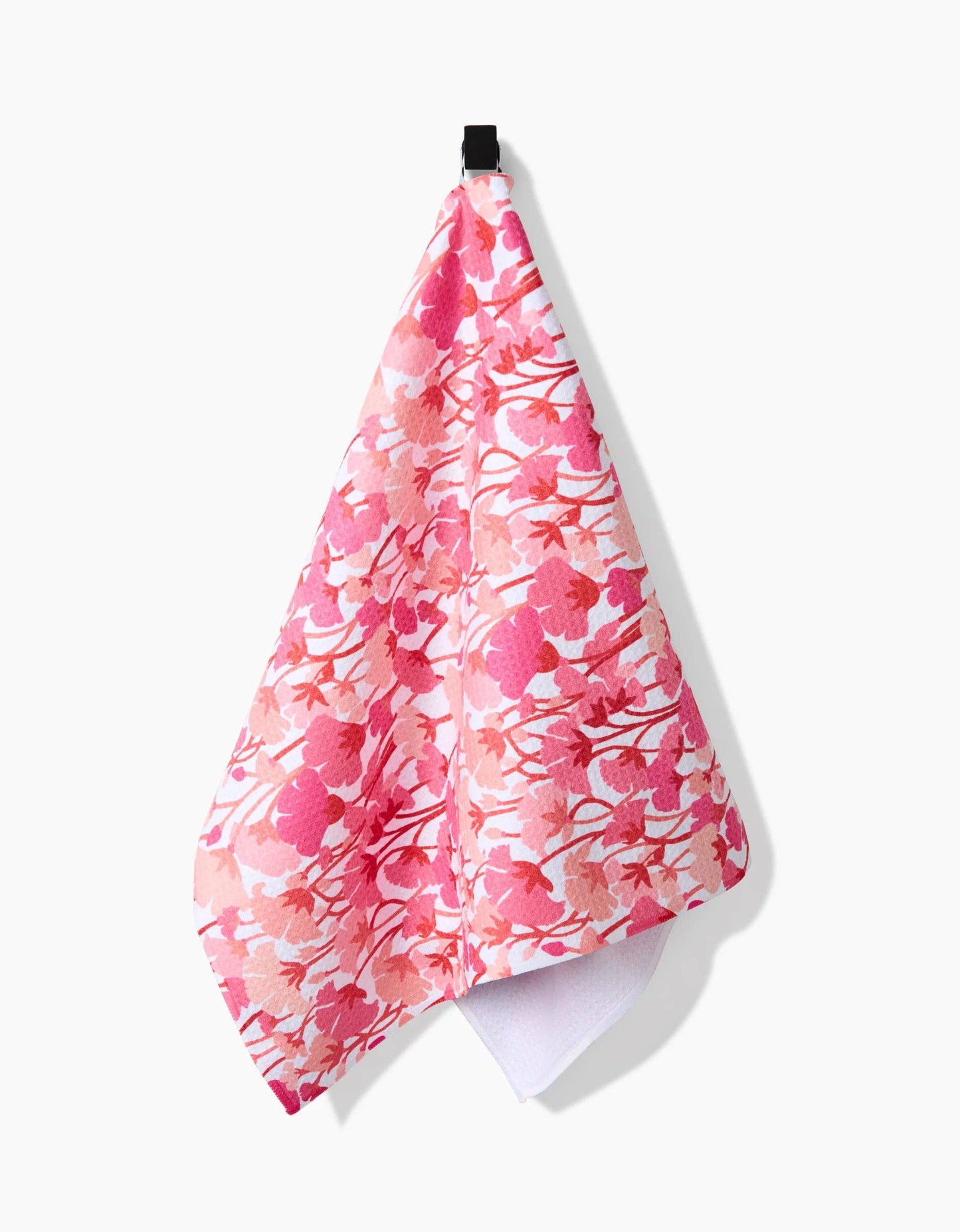 Pink Florals Tea Towel
