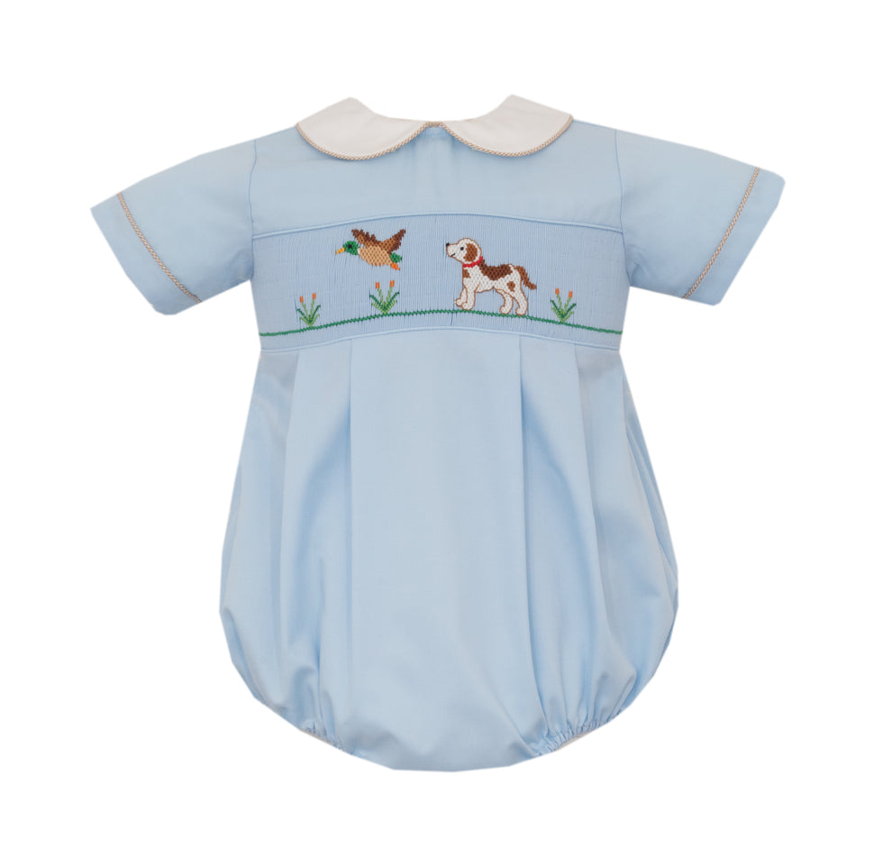Hunting Dog Blue Boys Bubble