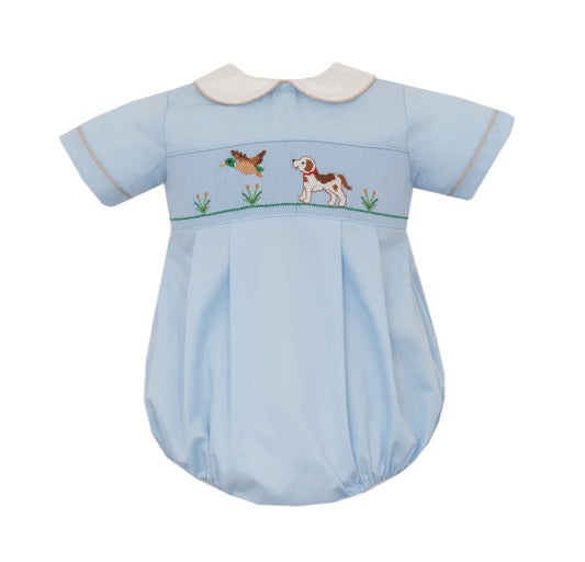 Hunting Dog Blue Boys Bubble