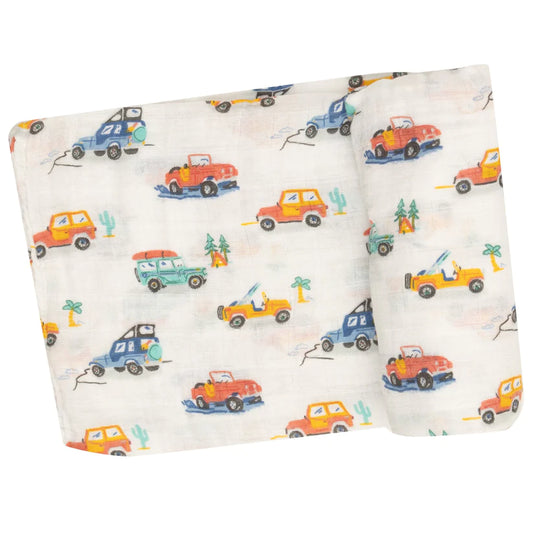 Off Road Adventure Swaddle Blanket