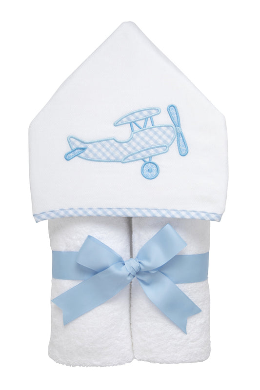 Airplane Everykid Towel, Blue