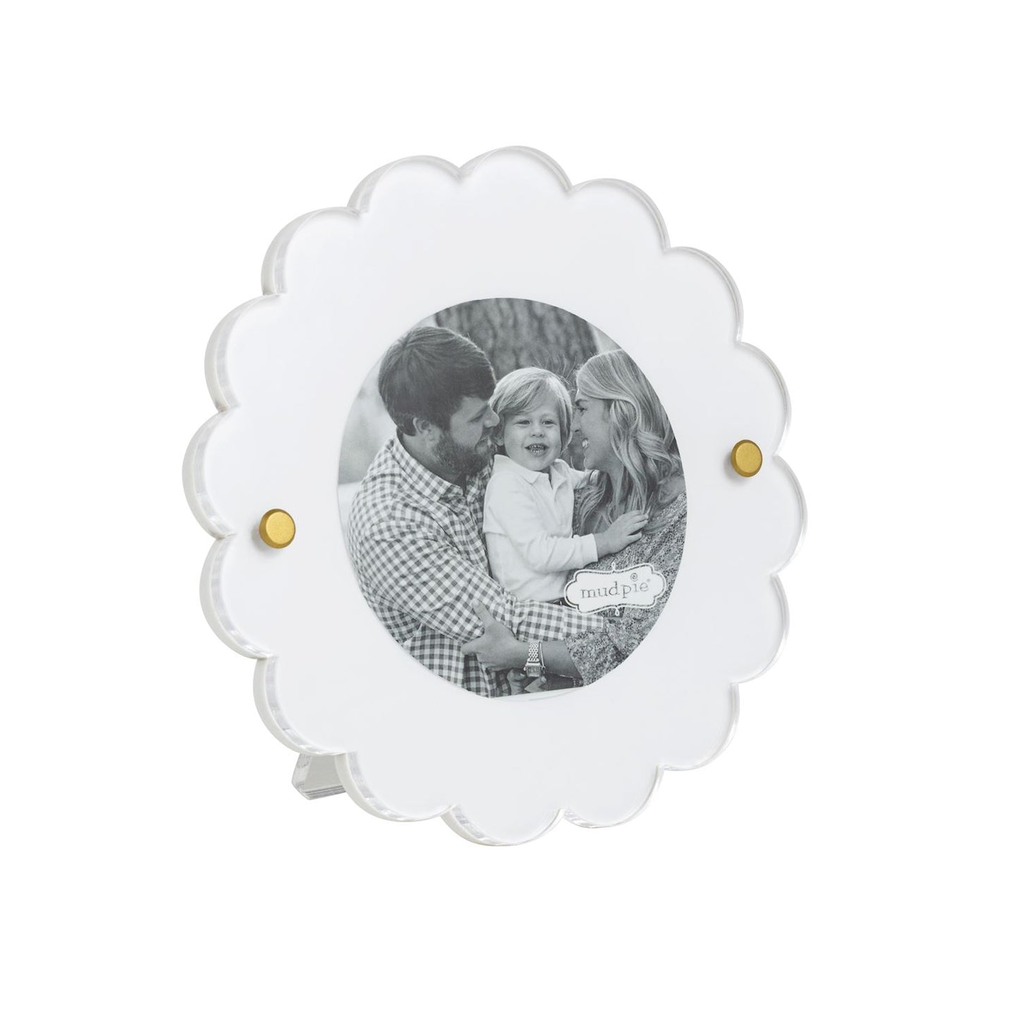 Mini White Circle Frames