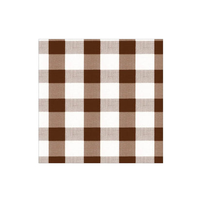 Gingham Chocolate Napkin