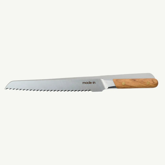 Bread Knife - Olive Wood