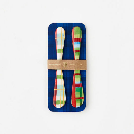 Plaid Spreader, St/2, Gift Card, Stainless Steel,