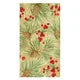 Evergreen And Berries Gold - Guest Towel