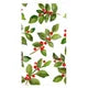 Painted Holly White - Recycled Guest Towel