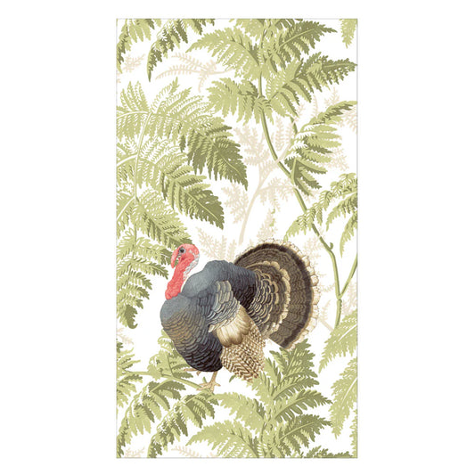 Turkey Among Ferns - Guest Towel