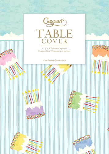 Cake Frosting-Paper Linen Print Tablecover