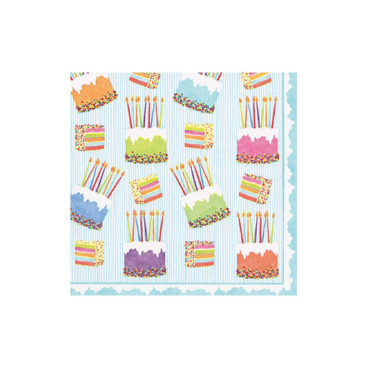 Cake Frosting Paper Linen Cocktail Napkin