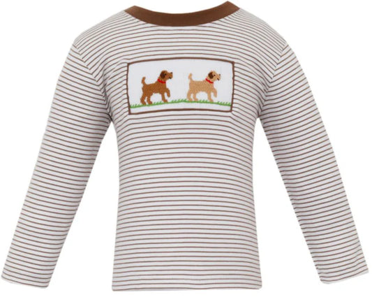 Brown Long Sleeve Lab Shirt