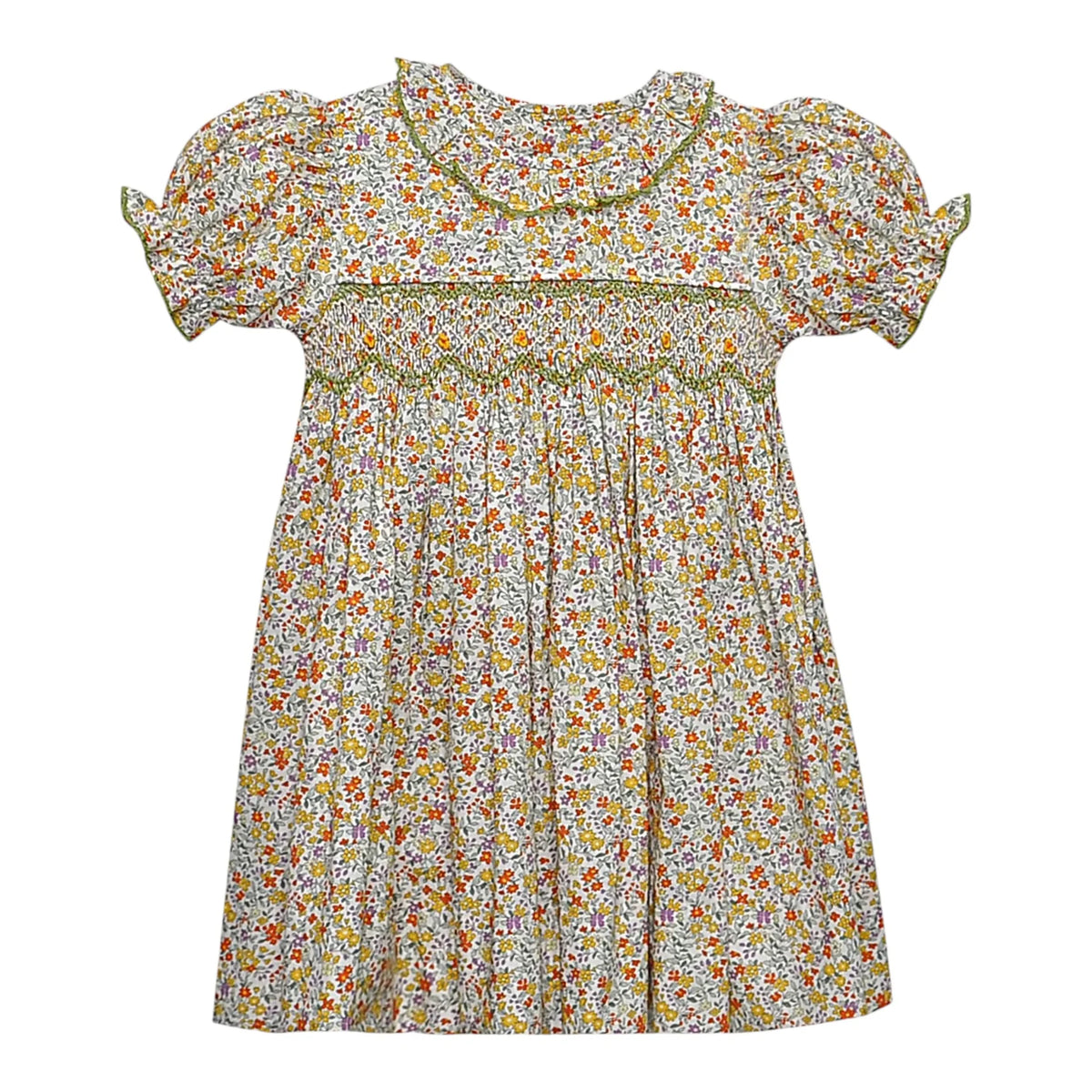 Juliette Yellow Flower Dress