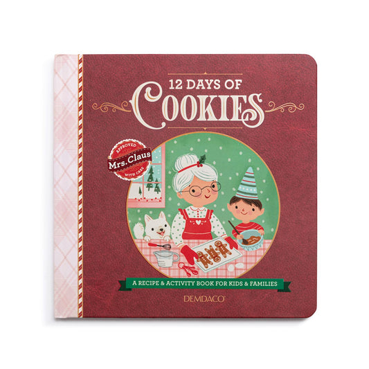 Mrs. Claus 12 Days of Cookies Recipe Book