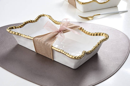 Salerno Gold Dinner Napkin/Guest Towel Holder