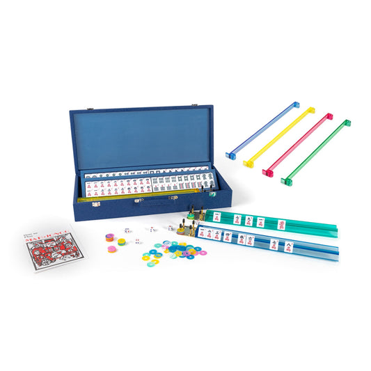 Classic Mahjong Set Blue