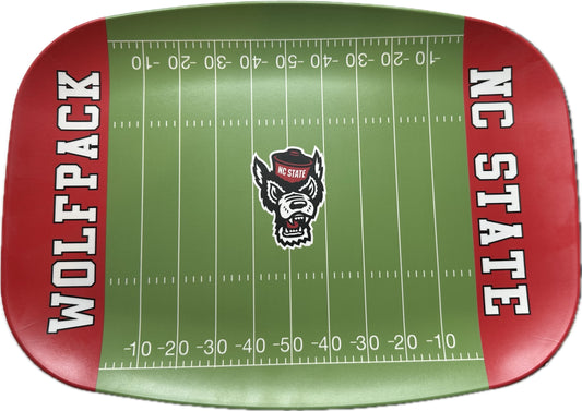 NCSU Football Melamine Platter