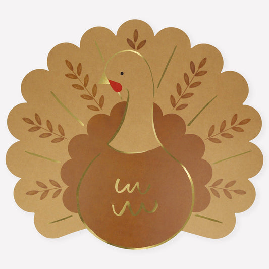 Meri Meri - Folk Turkey Paper Placemats