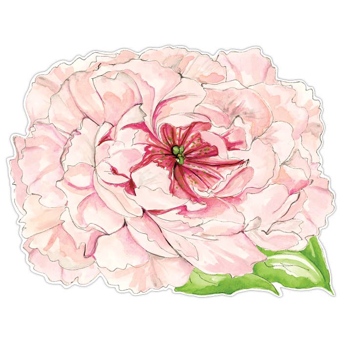 Blush Peony Posh Die-Cut Placemat