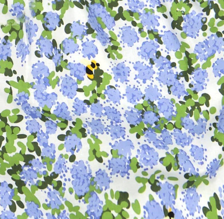 Gwynnie Blue Hydrangea Romper