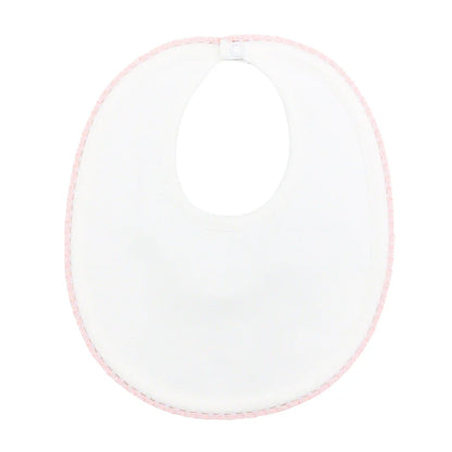 Crochet Trim Baby Bib