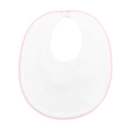 Crochet Trim Baby Bib