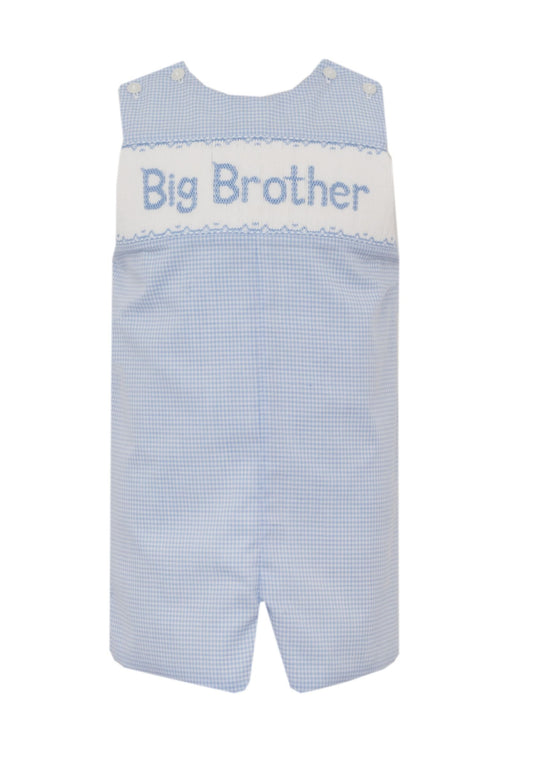 Big Brother Gingham Boy's Jon Jon