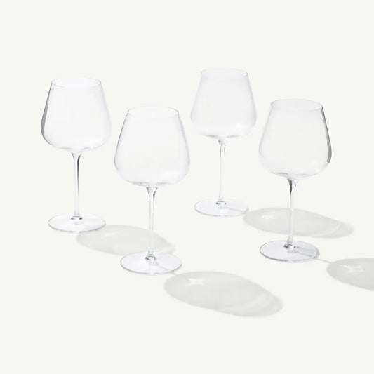Crystal Red Wine Glasses 4/pack