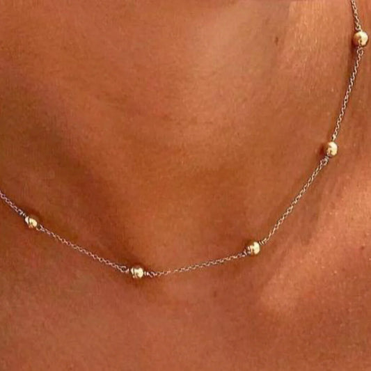 15" Choker Simplicity Chain 5mm Gold