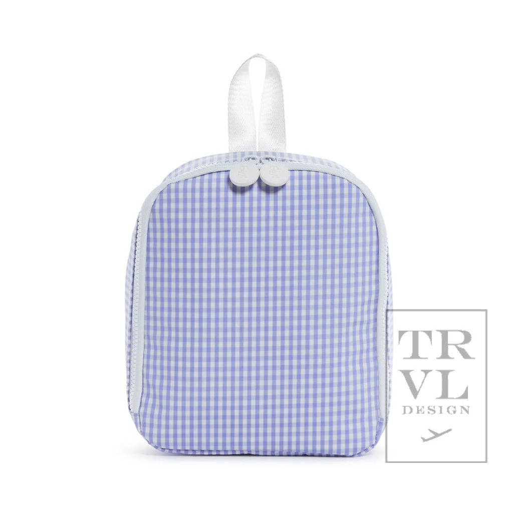 Bring It Lunch Bag - Gingham Lilac