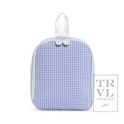 Bring It Lunch Bag - Gingham Lilac