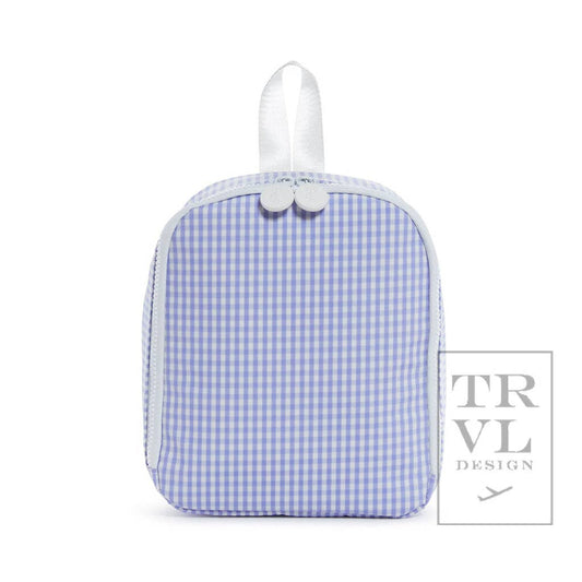 Bring It Lunch Bag - Gingham Lilac