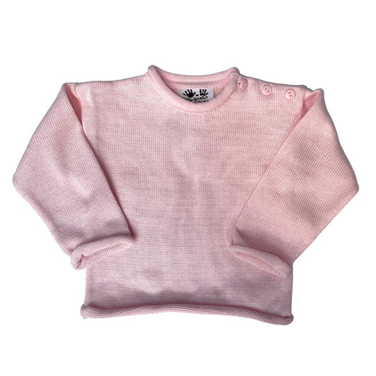 Rollneck Sweater Pink