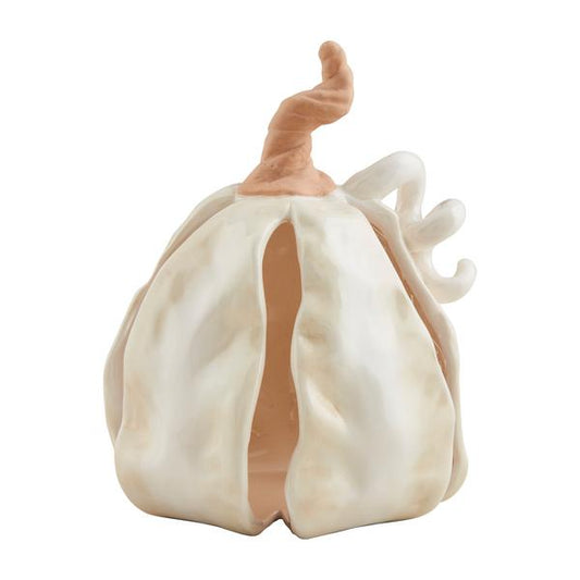 Textured Stoneware Pumpkin - Large