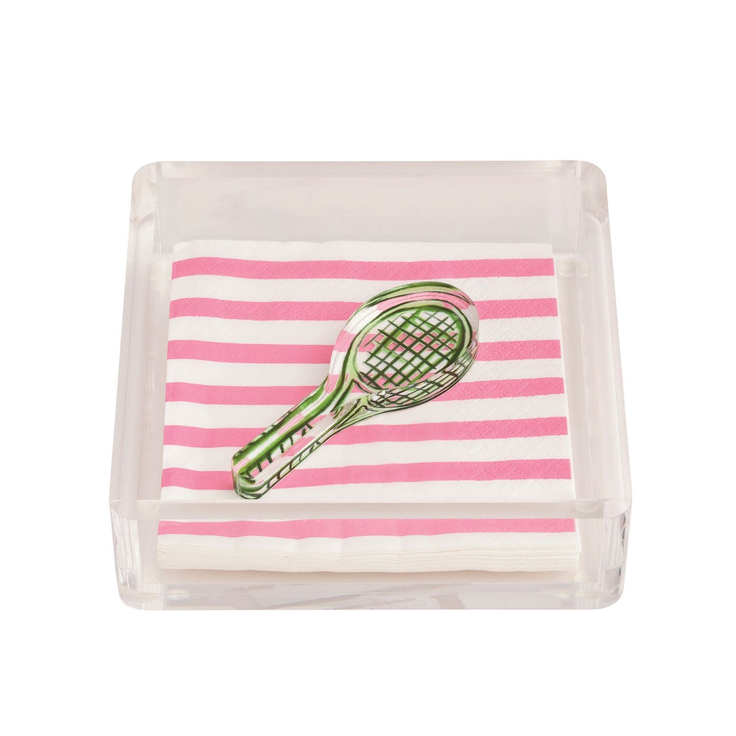 Tennis Napkin Caddy Set