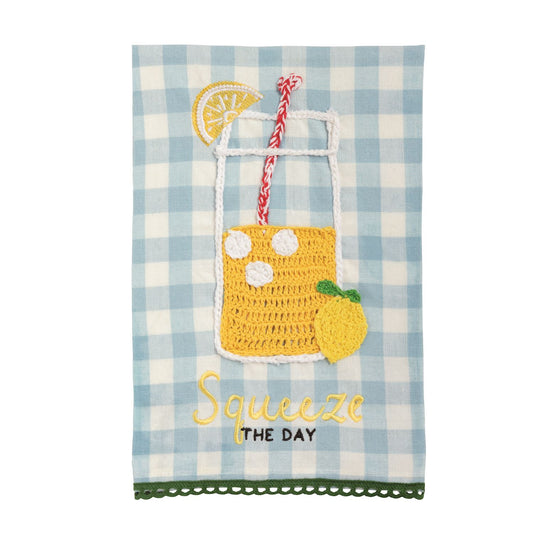 Squeeze Fruit Crochet Towel