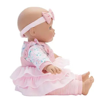 Baby Cuddles Doll, Pink Floral, Medium Skin Tone