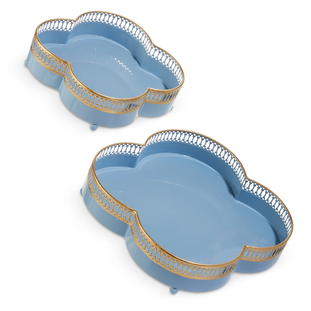 Scalloped Trays