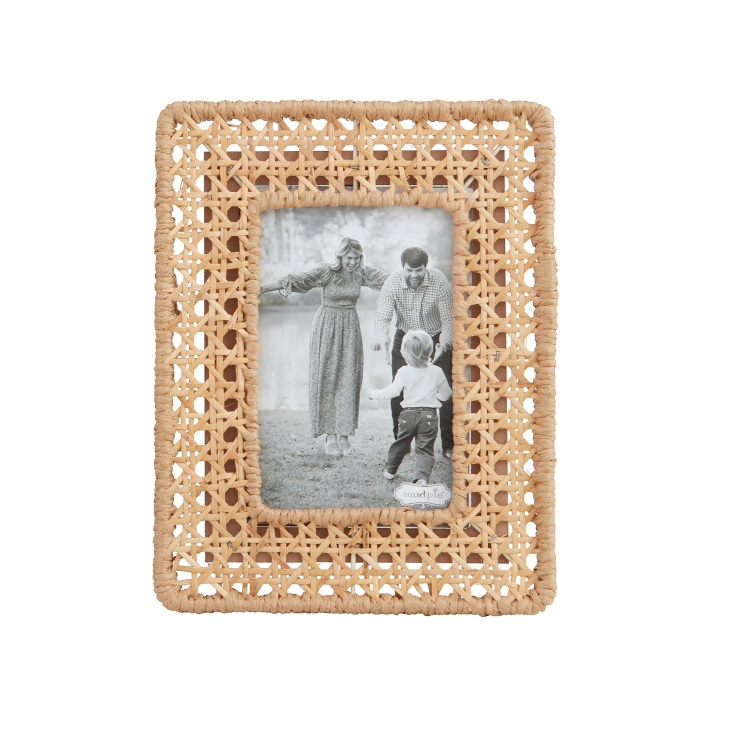 Small Woven Cane Frame