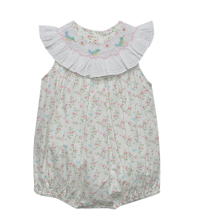 Pink Flower Ellis Bubble -Songbird Garden